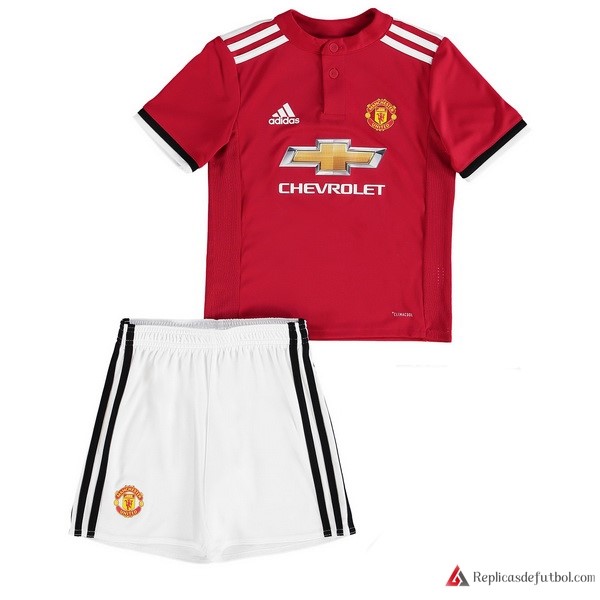 Camiseta Manchester United Niño Primera equipación 2017-2018
